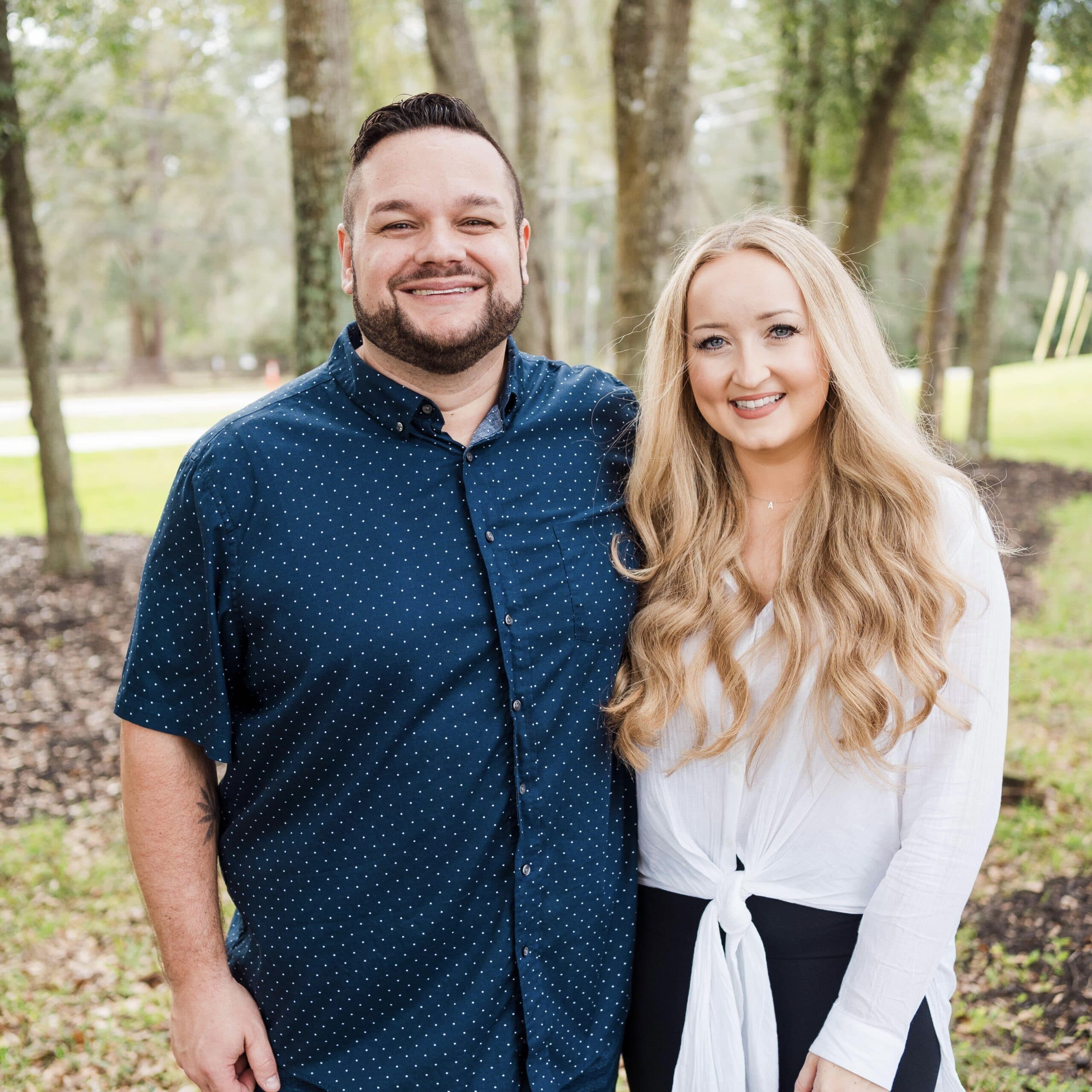 Portrait of John & Stephanie Carosiello