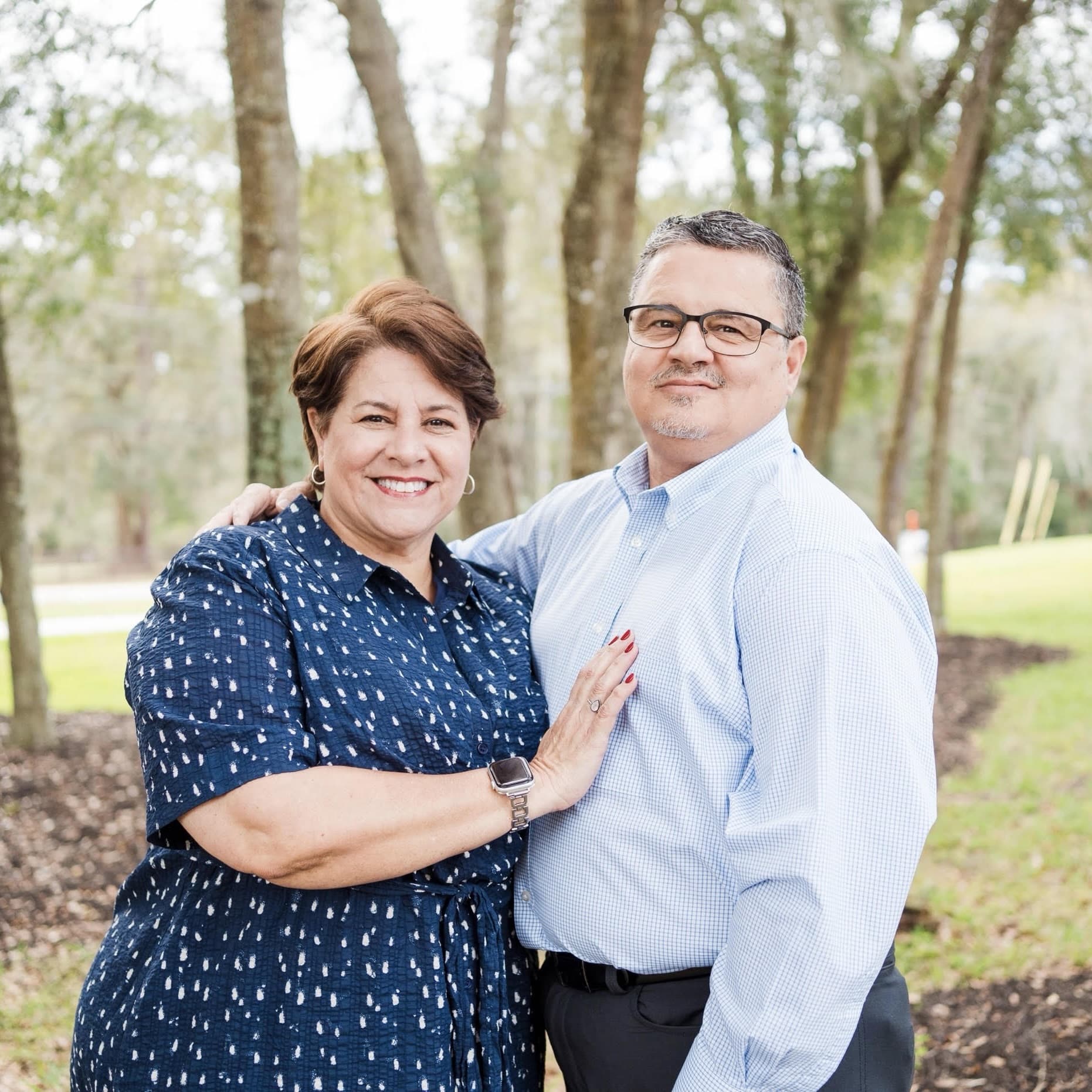 Portrait of Peter & Marilyn Rosario
